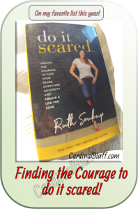 graphic for do it scared book, ruth soukup author