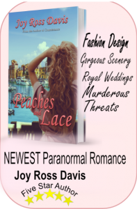 Peaches and Lace, paranormal romance, Joy Ross Davis, author