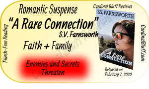 A Rare Connection, S.V. Farnsworth Romantic Suspense novel