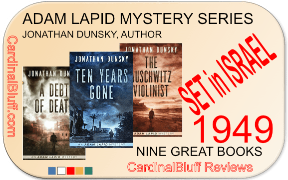 Adam Lapid Mysteries – Jonathan Dunsky, author